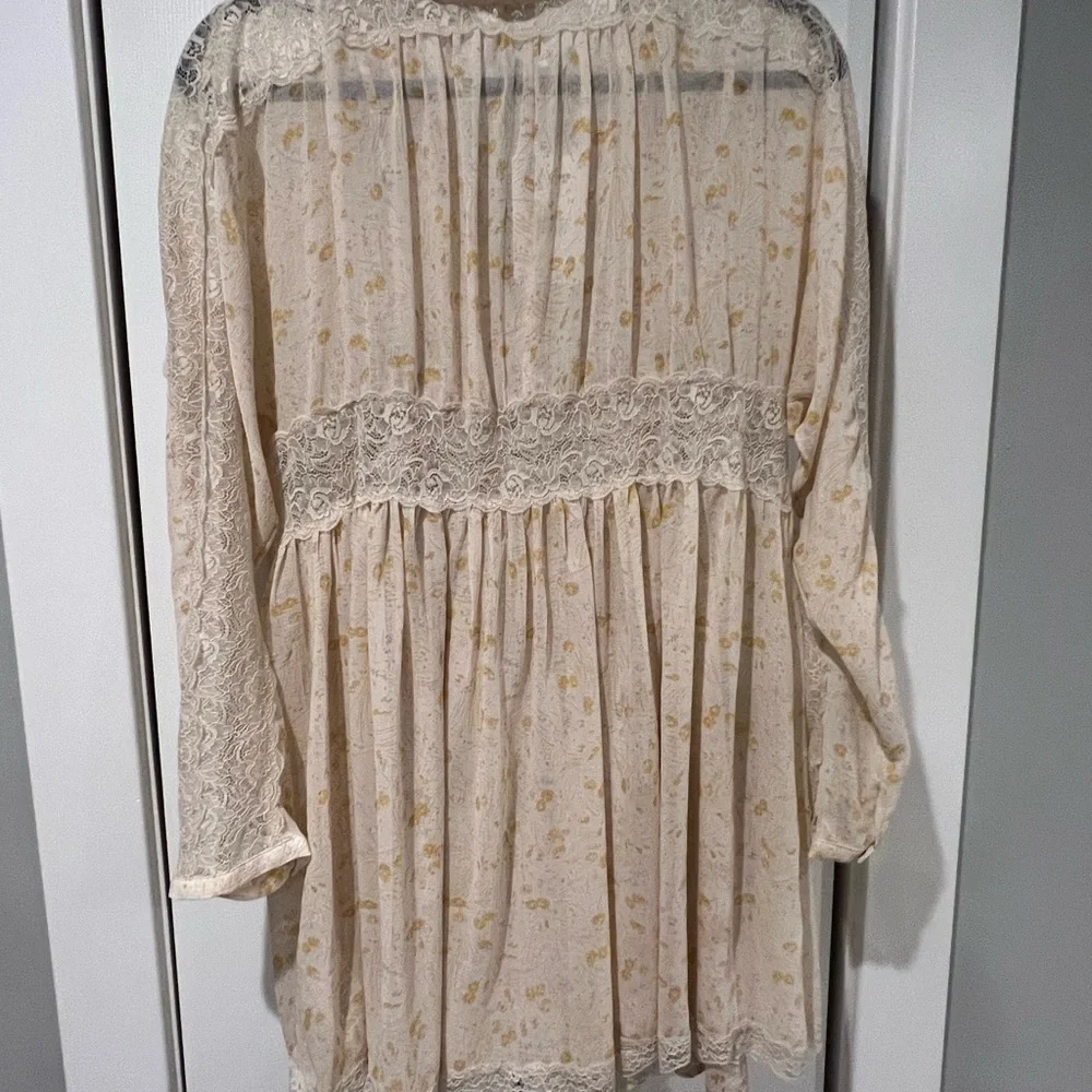 NWT Free People Sheer Romance Minidress (Size S)
